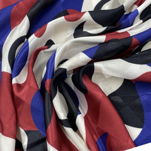 100gsm 100% Polyester Plaid Fabric 1K27