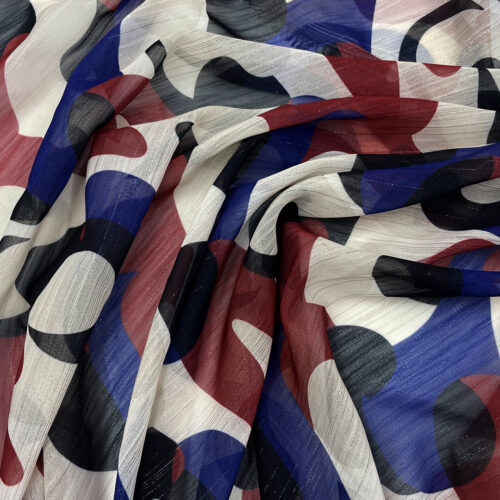 75gsm 100% Polyester Chiffon Fabric 1K32