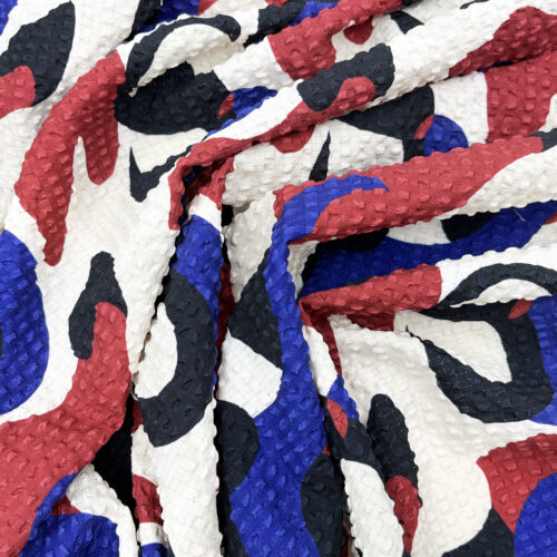 115gsm 100% Polyester Plisse Fabric 1K39