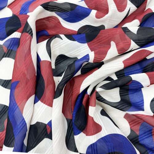 75gsm 100% Polyester Chiffon Fabric 1K40