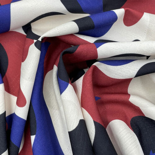 85gsm 100% Polyester Plaid Fabric 1K44