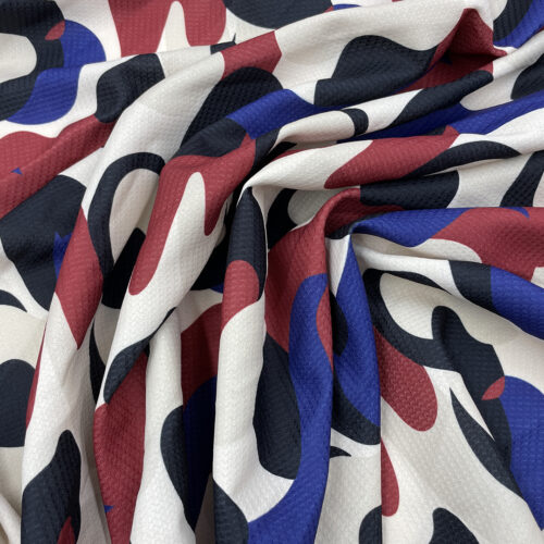 170gsm 100% Polyester Waffle Fabric 1K57