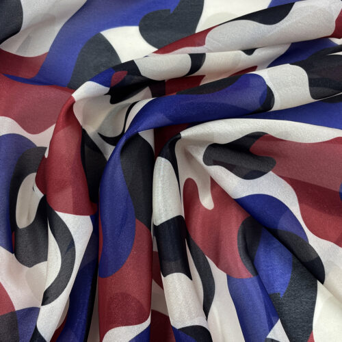 65gsm 100% Polyester Chiffon Fabric 1K59