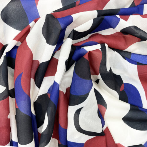 50gsm 100% Polyester Chiffon Fabric 1K66