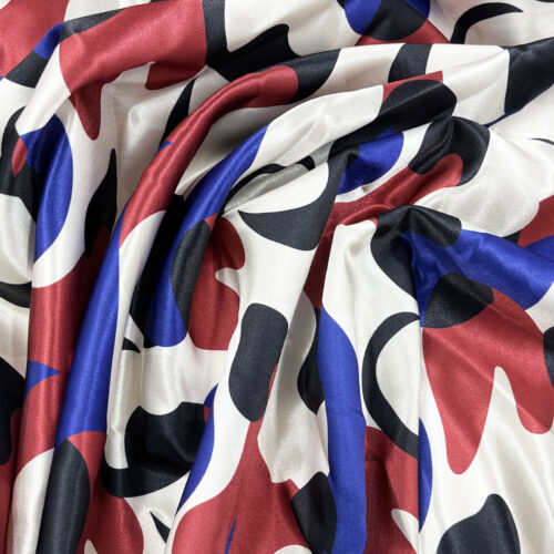 130gsm 100% Polyester Satin Fabric 1K87
