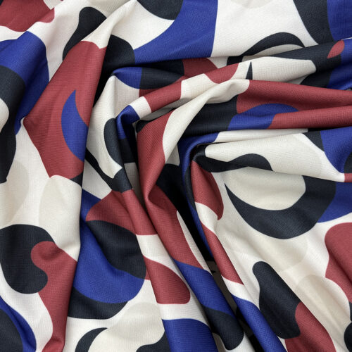 200gsm 95% Polyester 5% Spandex Ponti Roma Fabric 3K05