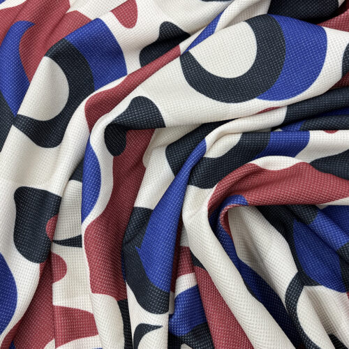 260gsm 95% Polyester 5% Spandex Waffle Fabric 3K06