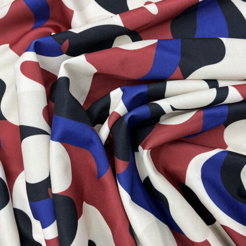 300gsm 95% Polyester 5% Spandex Ponti Roma Fabric 3K08