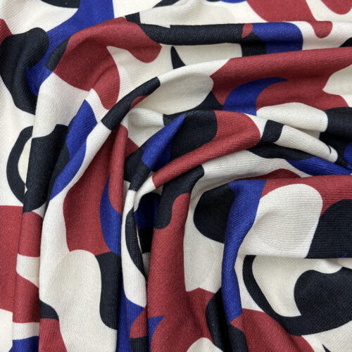 220gsm 95% Polyester 5% Spandex Single Jersey Fabric 3K10