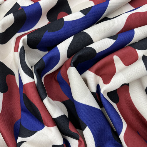 250gsm 95% Polyester 5% Spandex Twill French Terry Fabric 3K19