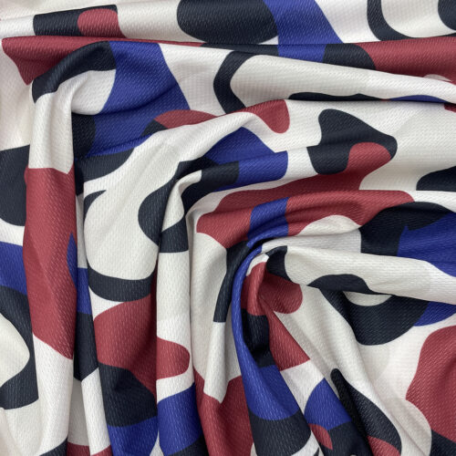 150gsm 95% Polyester 5% Spandex Bird’s Eye Fabric 3K23