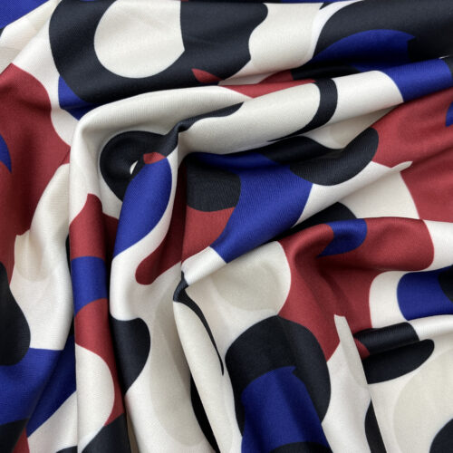 240gsm 95% Polyester 5% Spandex Double Knit Fabric 3K29