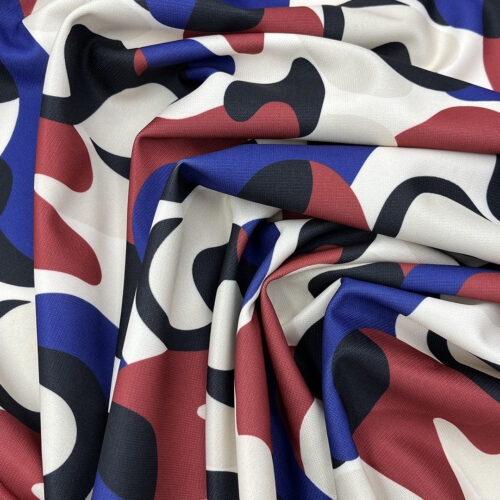 240gsm 95% Polyester 5% Spandex Ponti Roma Fabric 3K33