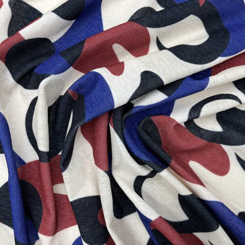 210gsm 95% Polyester 5% Spandex Rib Fabric 3K35