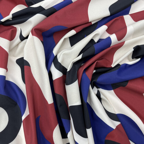 170gsm 95% Polyester 5% Spandex Single Jersey Fabric 3K37