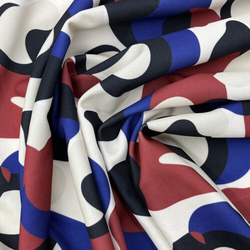 250gsm 95% Polyester 5% Spandex Double Knit Fabric 3K41