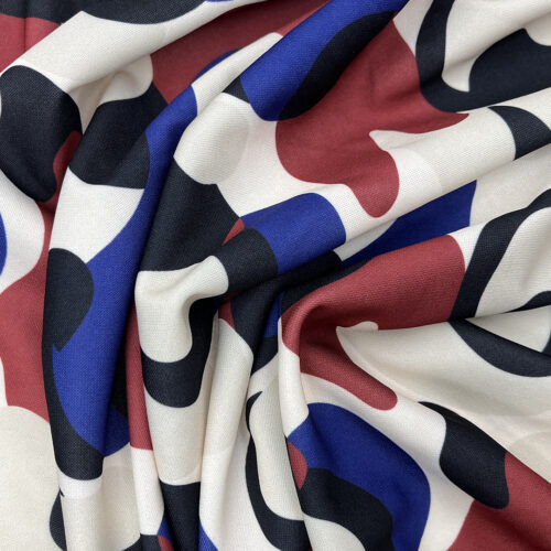 220gsm 95% Polyester 5% Spandex Double Knit Fabric 3K46