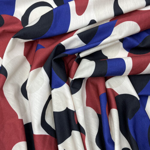 175gsm 95% Polyester 5% Spandex Single Jersey Fabric 3K47